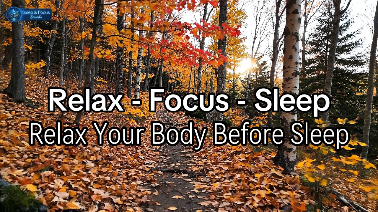 Calm Piano Music | Relax Your Body Before Sleep | Sleep & Focus Sounds
