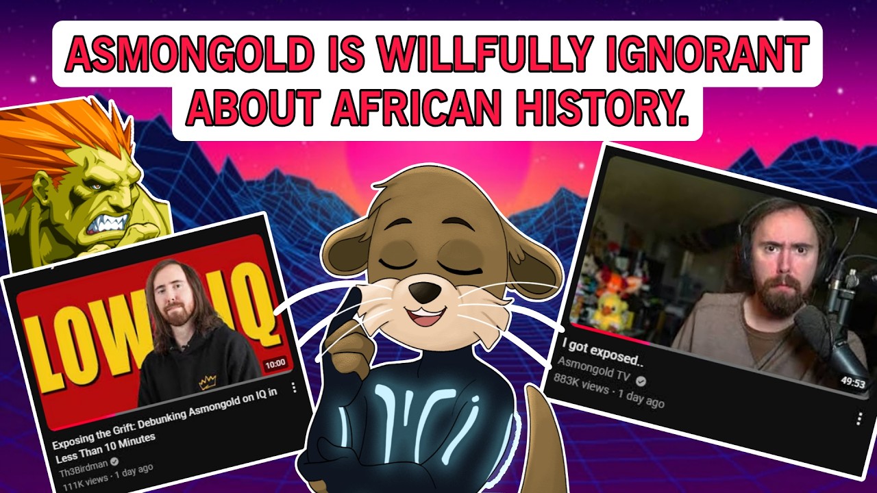 Analyzing Asmongold's Willfully Ignorant Take on African History & IQ | Noah vs Asmongoons