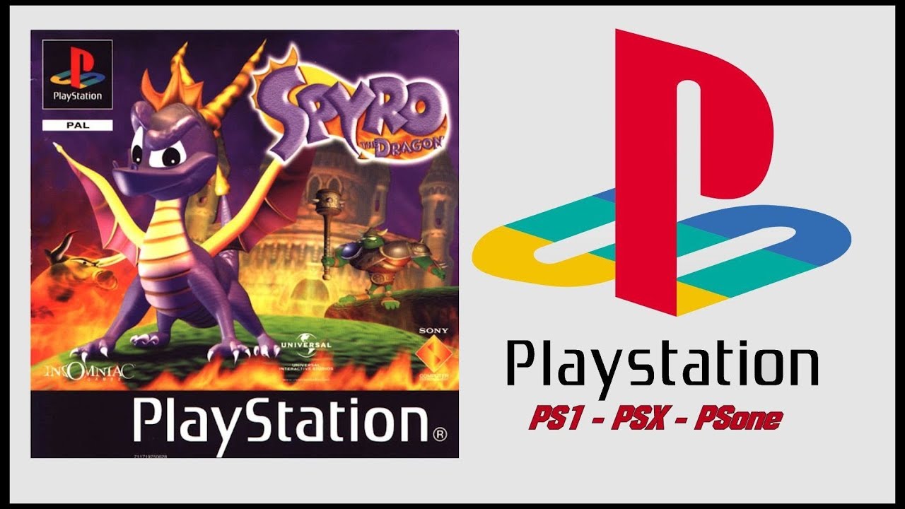 Spyro The Dragon (PS1)(1999) Into + Gameplay (HD)