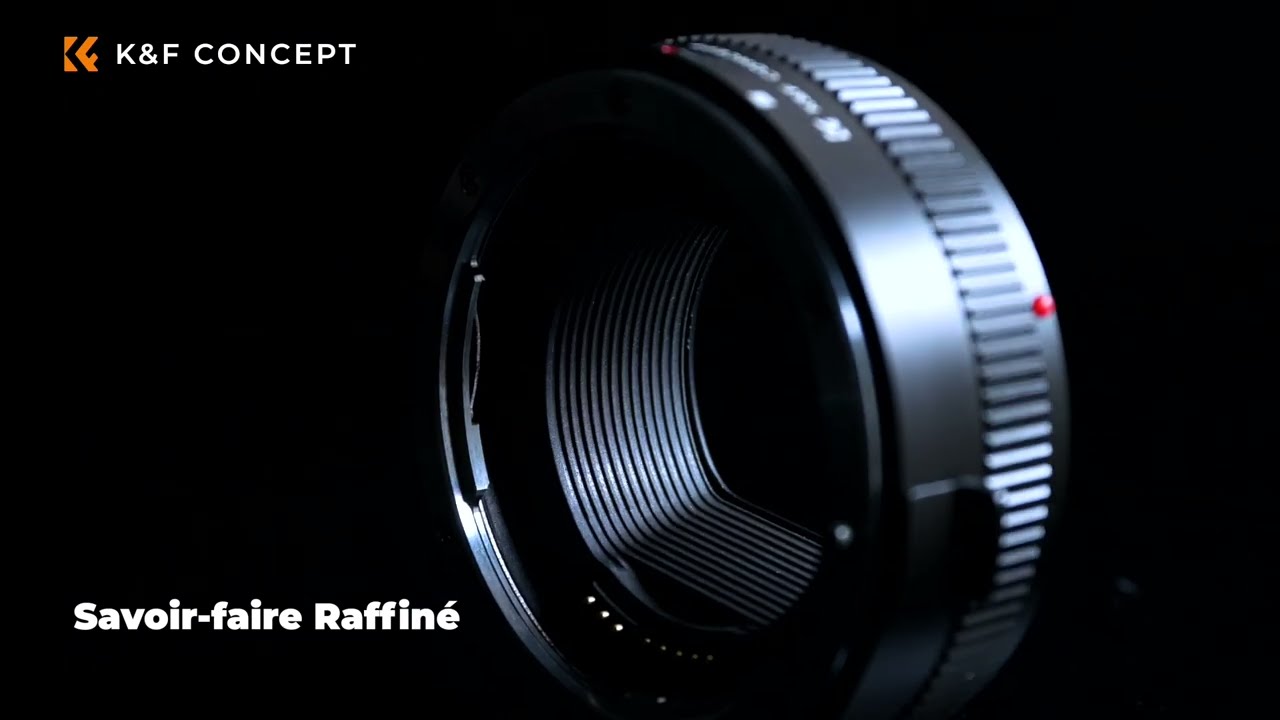 Vid&eacute;o de d&eacute;ballage de la bague d'adaptation EF vers EOS R