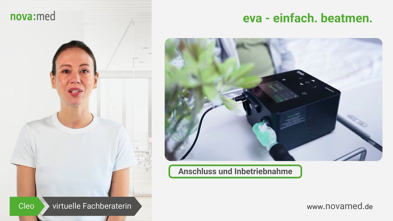 1/6 eva - Anschluss & Inbetriebnahme - NIV Beatmungsger&auml;t bei COPD & chronischen Lungenkrankheiten