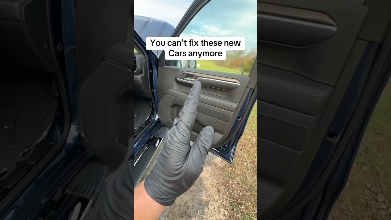 New cars are impossible to fix #chevy #silverado #truck #car #newcar