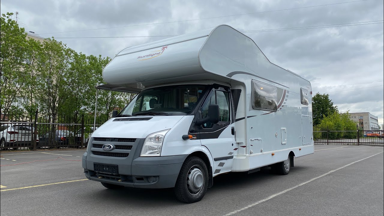 Автодом на базе Ford Transit - Sunlight A70 2008 года выпуска на 6 человек
