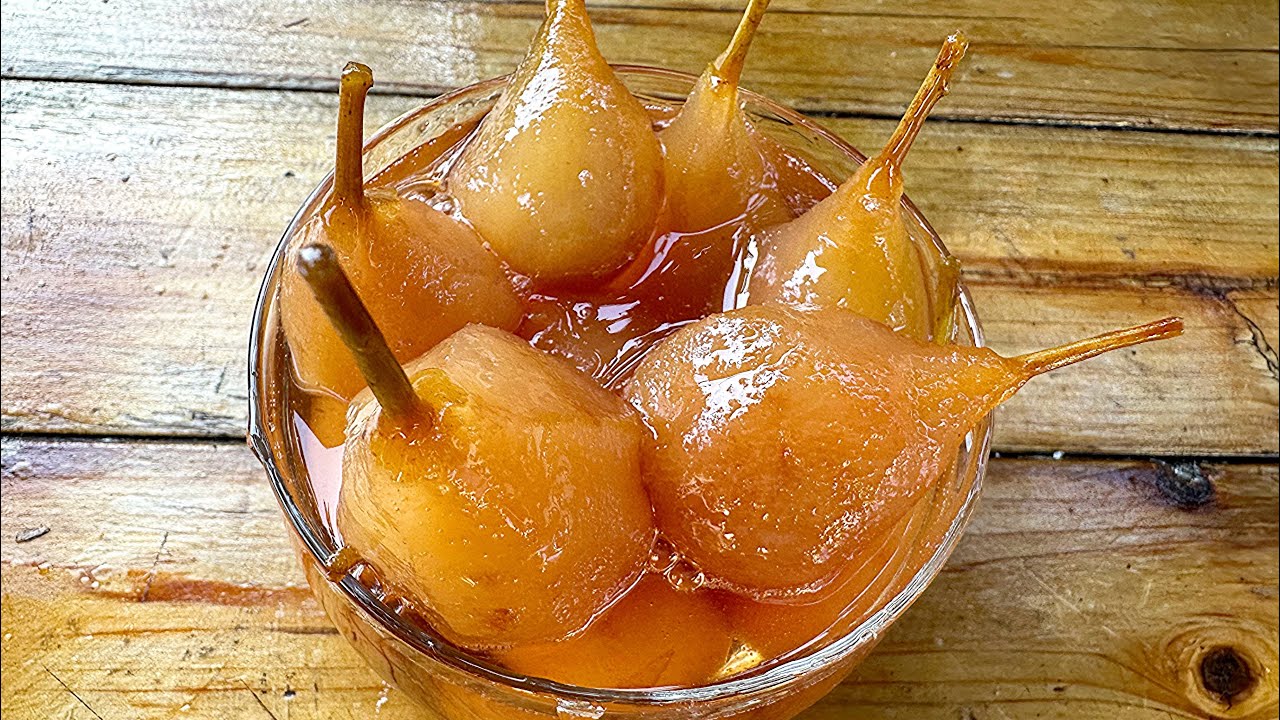 🍐 Самый простой рецепт грушевого варенья