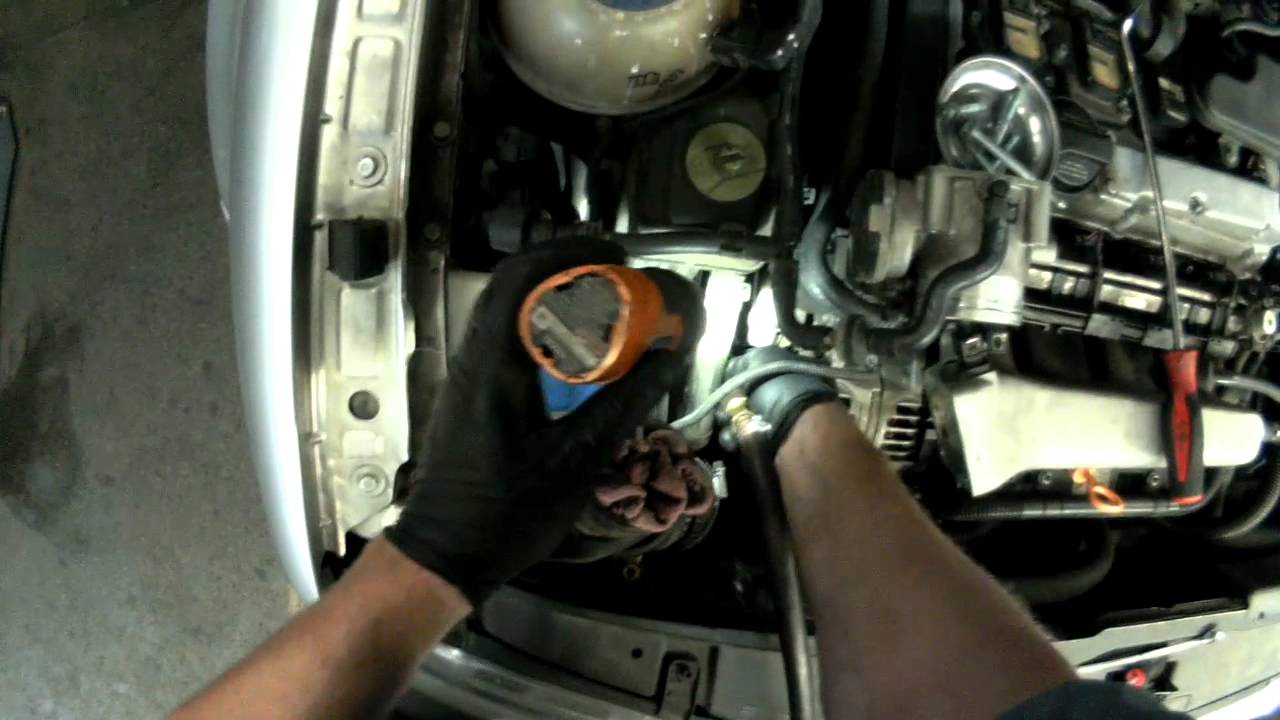 VW A4 Jetta 1.8T Alternator removal...