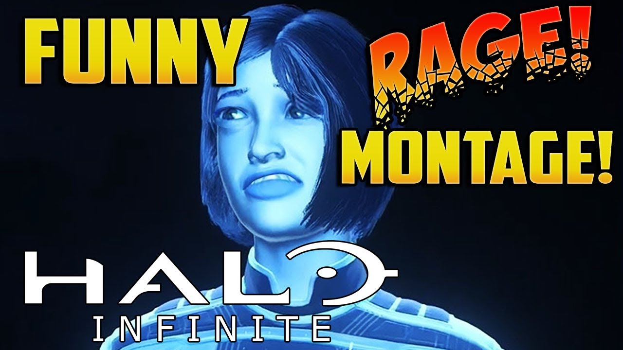 TRY NOT TO LAUGH! Halo Infinite Rage Montage!