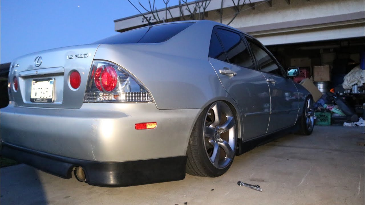 HOW TO INSTALL A TRD REAR LIP ON LEXUS IS300
