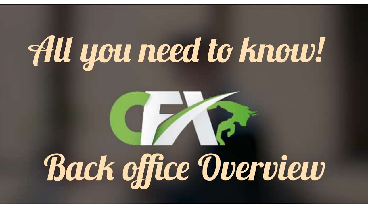 #Cashfx Overview | Back office training