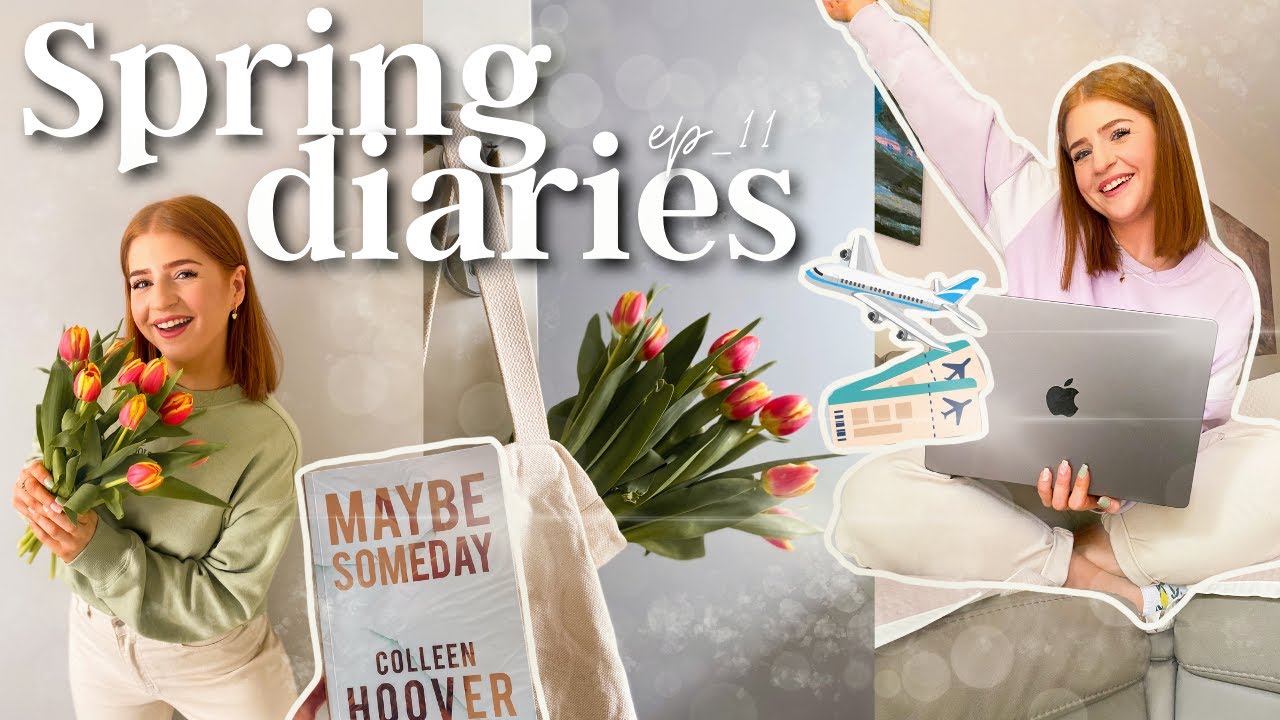 Podróże pociągiem, przepis na racuchy & kupiłam bilety lotnicze 🌸 Spring diaries 🌸