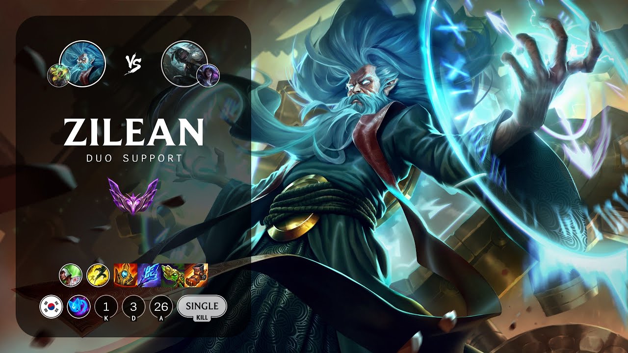 Zilean Support vs Senna - KR Master Patch 13.23