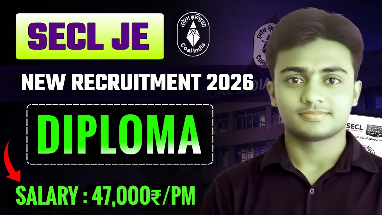 SECL Recruitment 2026। 1055 Vacancy। SECL Assistant Foreman Vacancy 2026। SECL Vacancy 2026। Jobs 