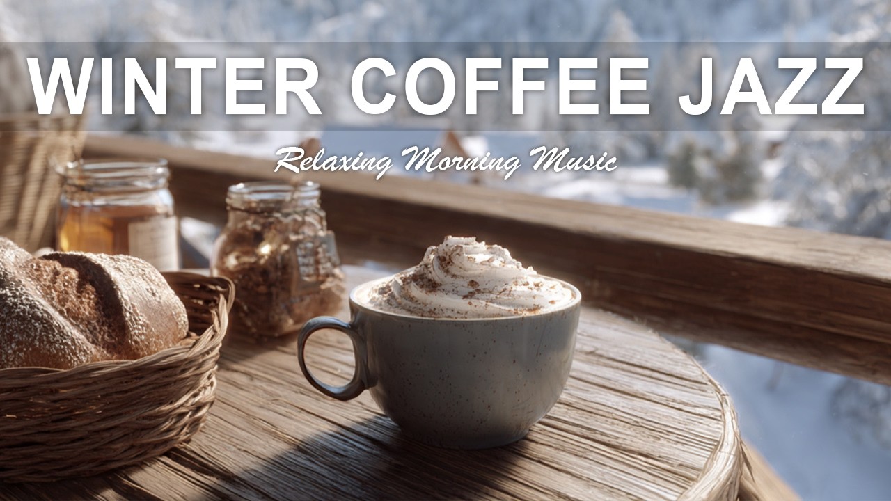 Winter Coffee Jazz | Silken coffee jazz – calming & relaxing music