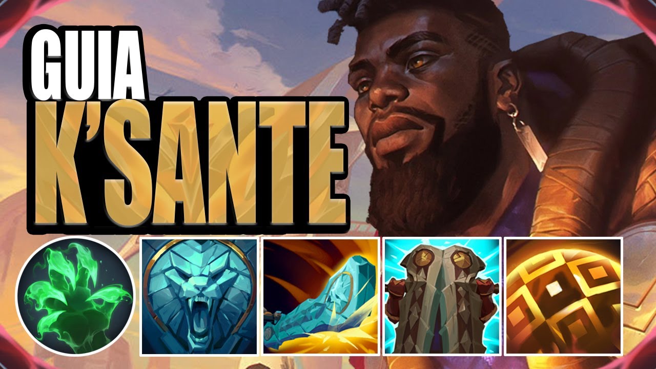 Guía DEFINITIVA K'sante | Best OTP k'sante EUW | Pasameelcelo