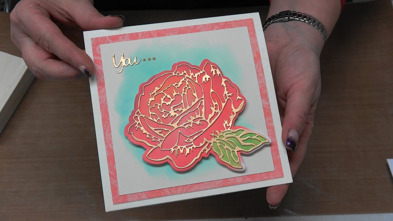#270 Making Foiled Paper, Double Embossing & Simply Defined Dies By Scrapbooking Made Simple