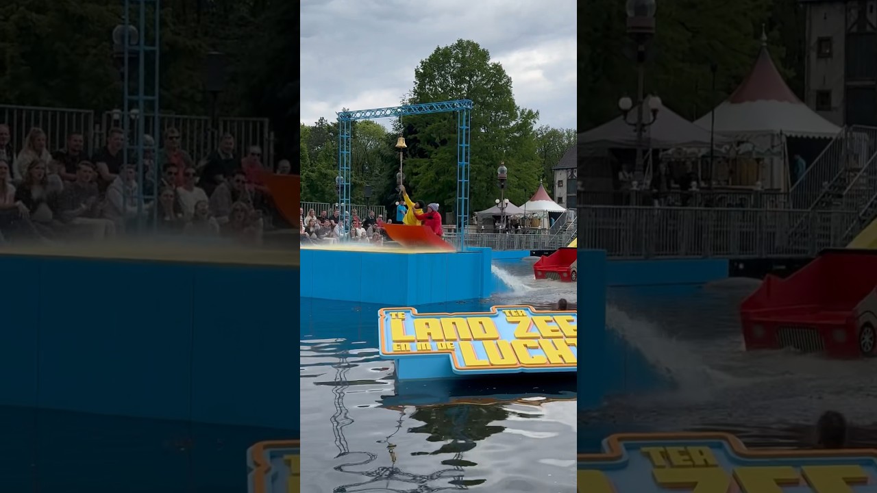 Ter land, ter zee, en in de lucht show will be recorded this week at Efteling