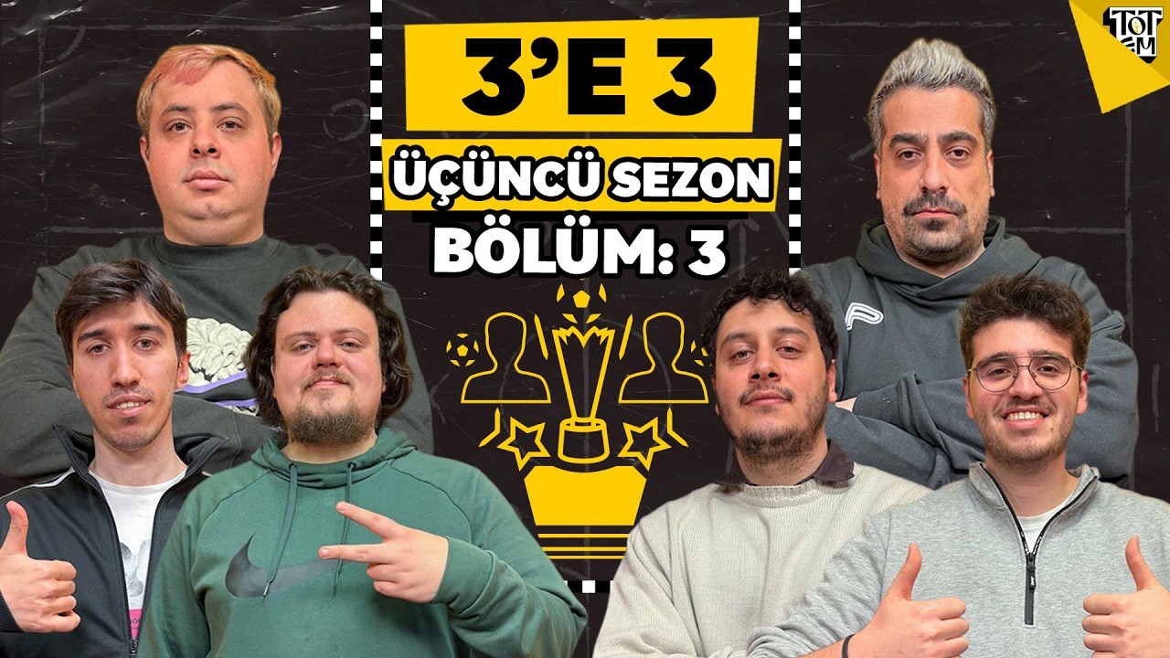 EVDE &Ccedil;&Ouml;Z&Uuml;YORUM BURADA HEYECANLANIYORUM | CİHAT AKBEL & @Batuhanfurkan.5 | 3'e 3 | YARIŞMA SEZON 3 #3