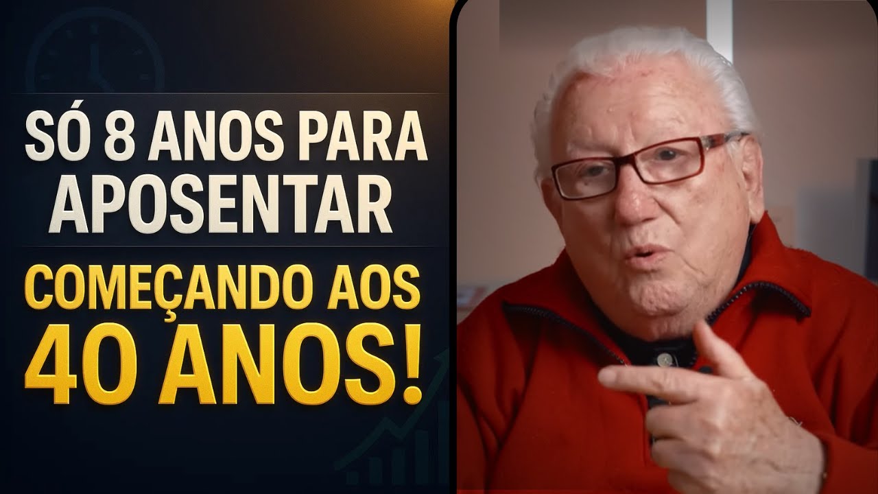 LUIZ BARSI REVELA O PASSO A PASSO PARA SE APOSENTAR COMEÇANDO A INVESTIR AOS 40 ANOS!