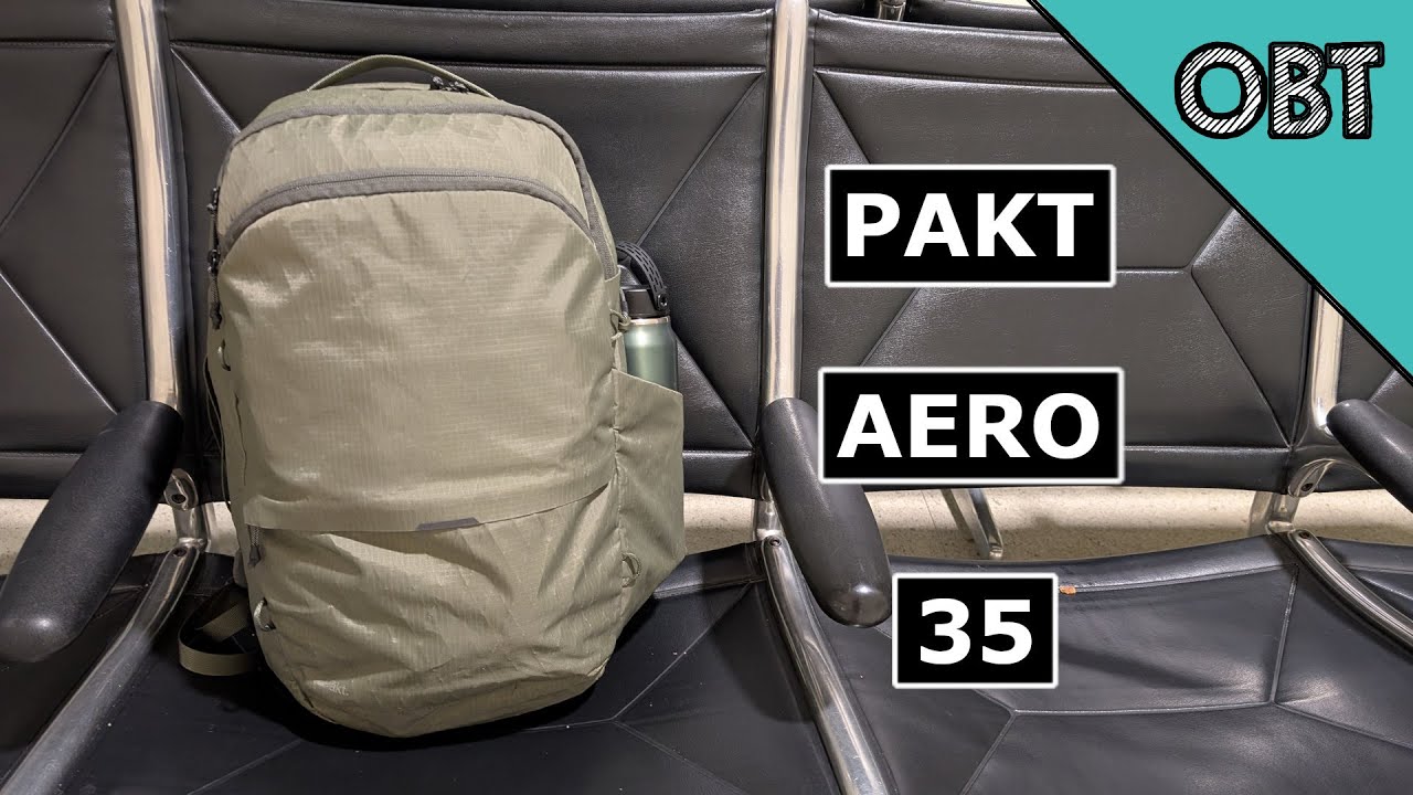 Pakt Aero Travel Backpack 35L (Tested Carry-On Delta Flight)