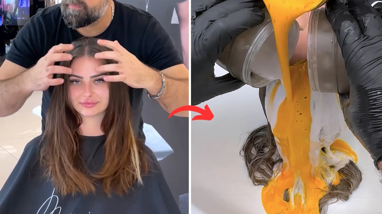 Beautiful Transformation by the Hair Master, Mounir!