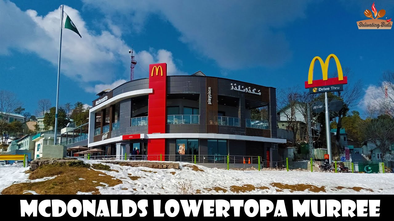 McDonalds Murree | LowerTopa | Winter Snow 2022 | Pakistan | #travel #murree #snow #mcdonalds