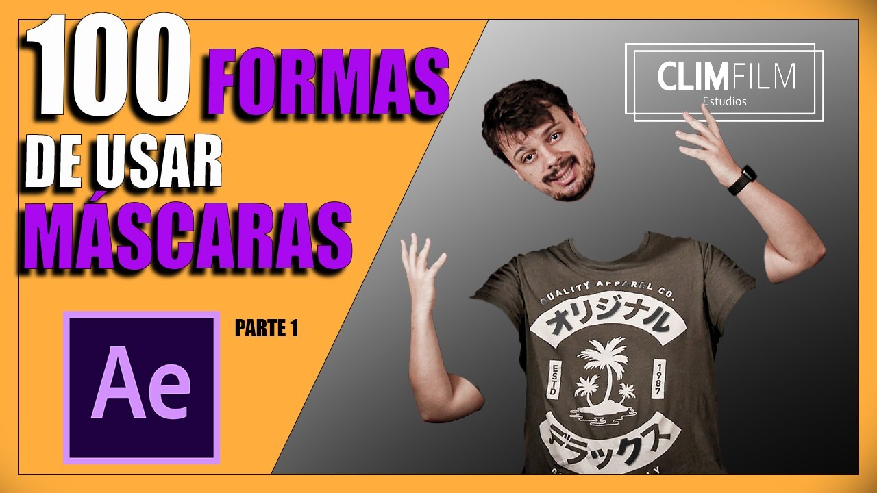¿SABES hacer estas MÁSCARAS en AFTER EFFECTS? - Ideas para usar las máscaras en tus vídeos