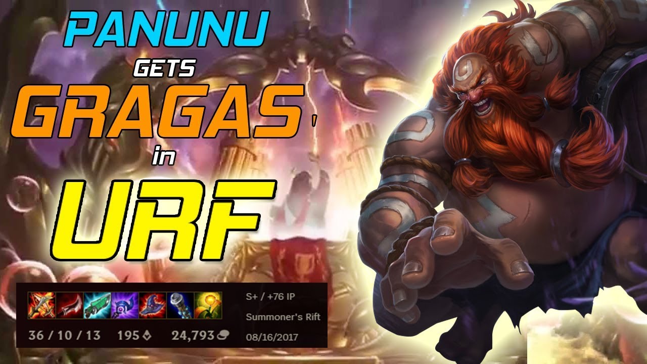 Panunu | GRAGAS IN URF! (FULL GAMEPLAY!)
