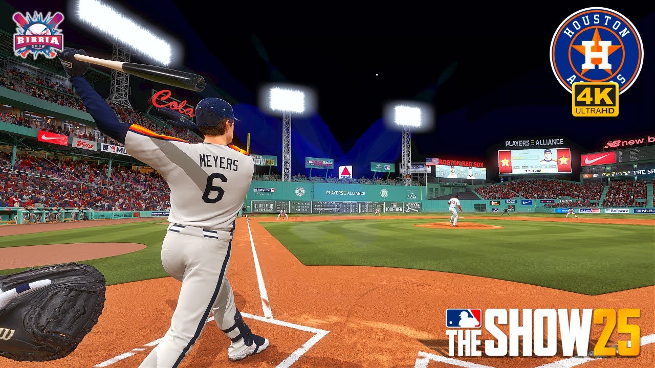 MLB The Show 25 Houston Astros vs Boston Red Sox:  Gameday PS5 4K60fps