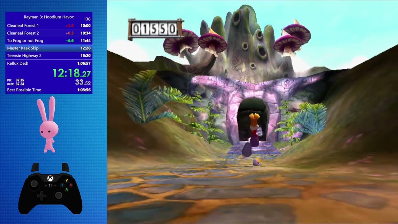 Rayman 3: Hoodlum Havoc [GCN EMU] Any% speedrun in 1:05:45