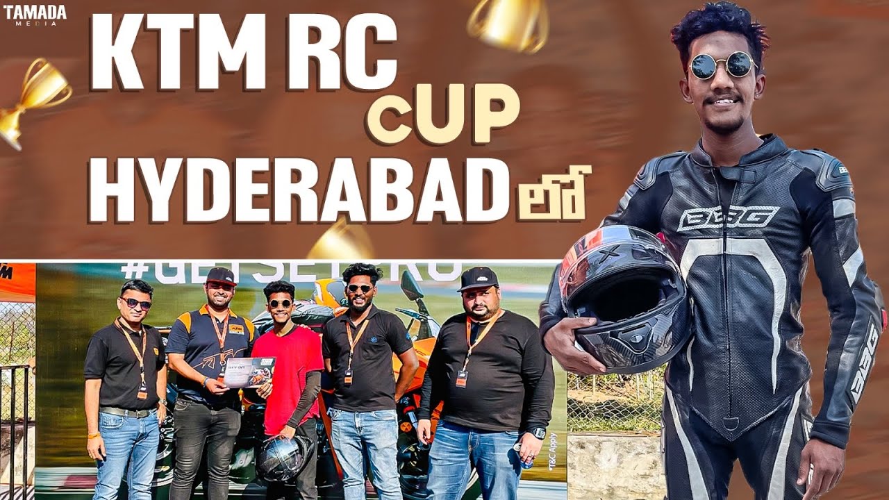 ktm rc cup | hyderabad | SASHIYADAVSTUNTS STUNT VLOG | TAMADA MEDIA