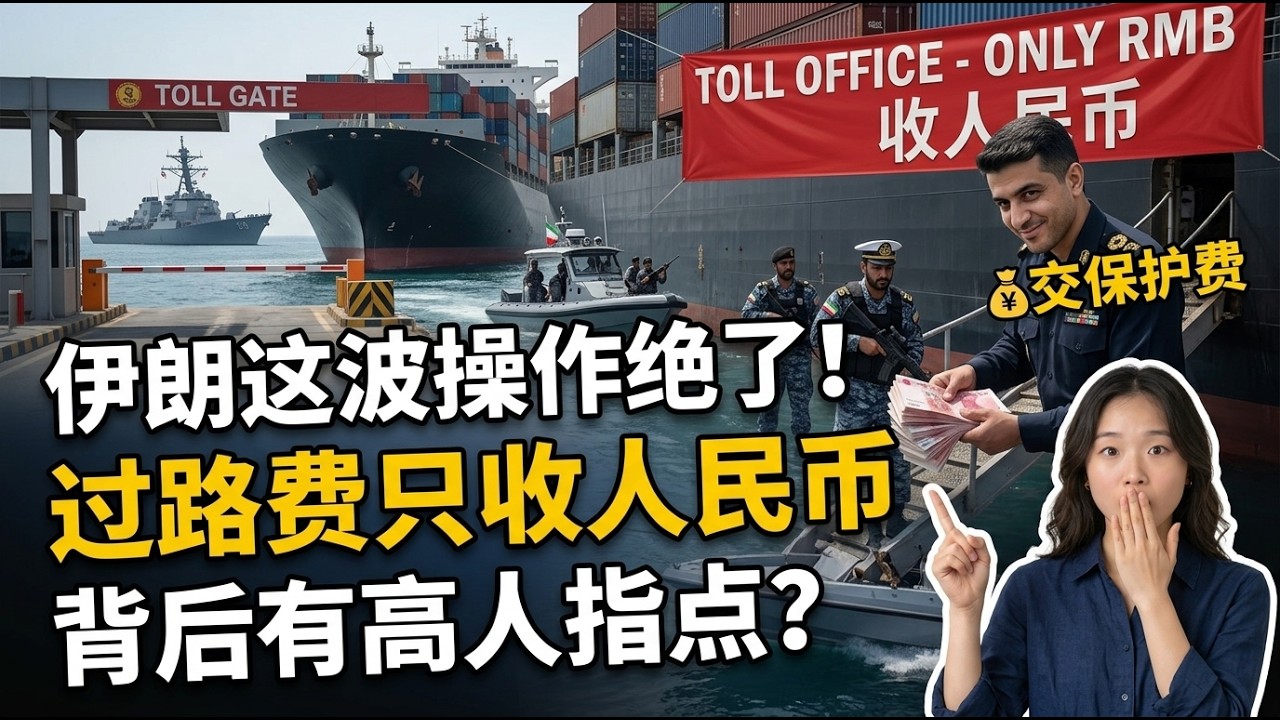 从封海峡到收过路费！伊朗这招，把刀架在全世界脖子上