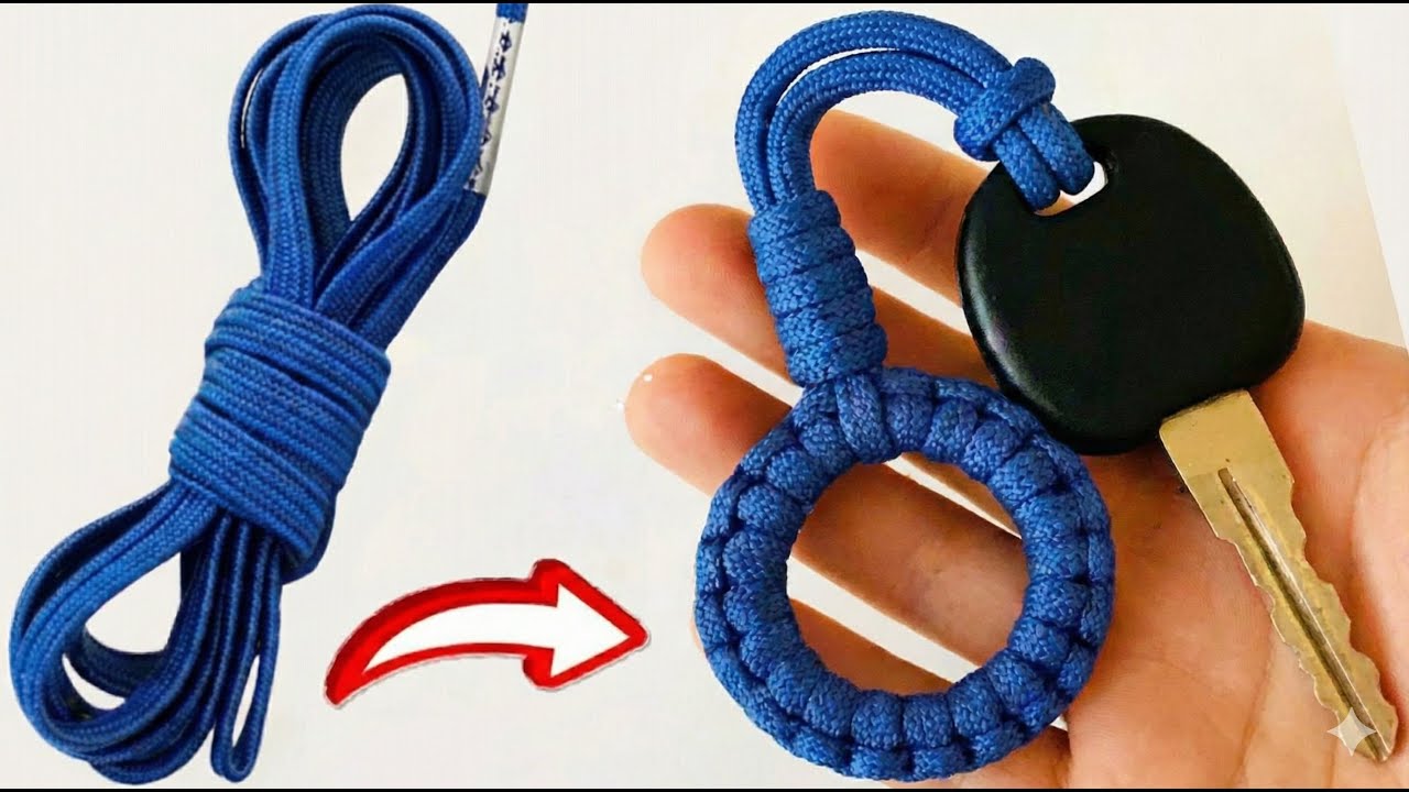 كيفية صنع سلاسل مفاتيح أنيقة بسهولة | DIY Elegant Keychains at Home#shorts #decoration