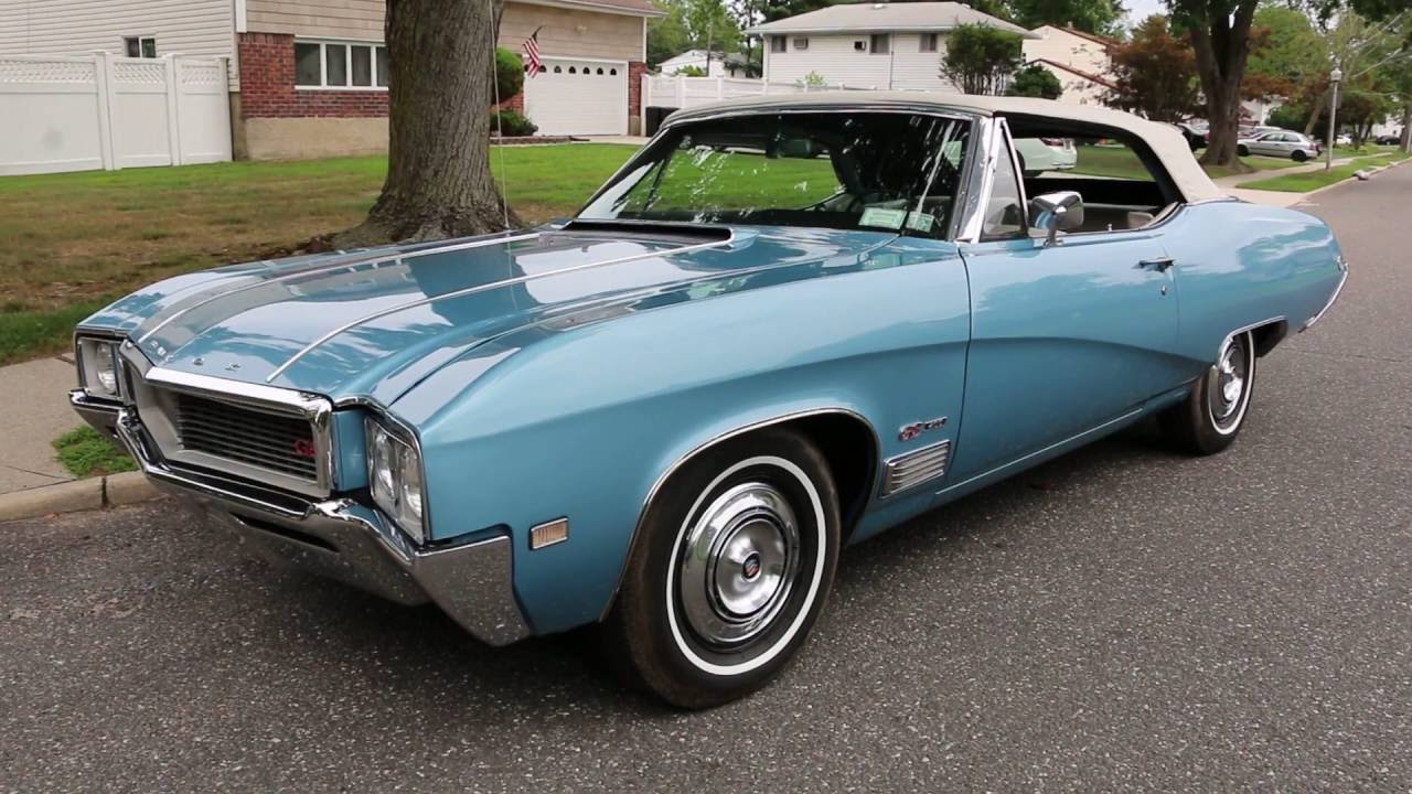 1968 Buick GS 400 Convertible For Sale~VERY RARE~CA Black Plate~Original Drivetrain!
