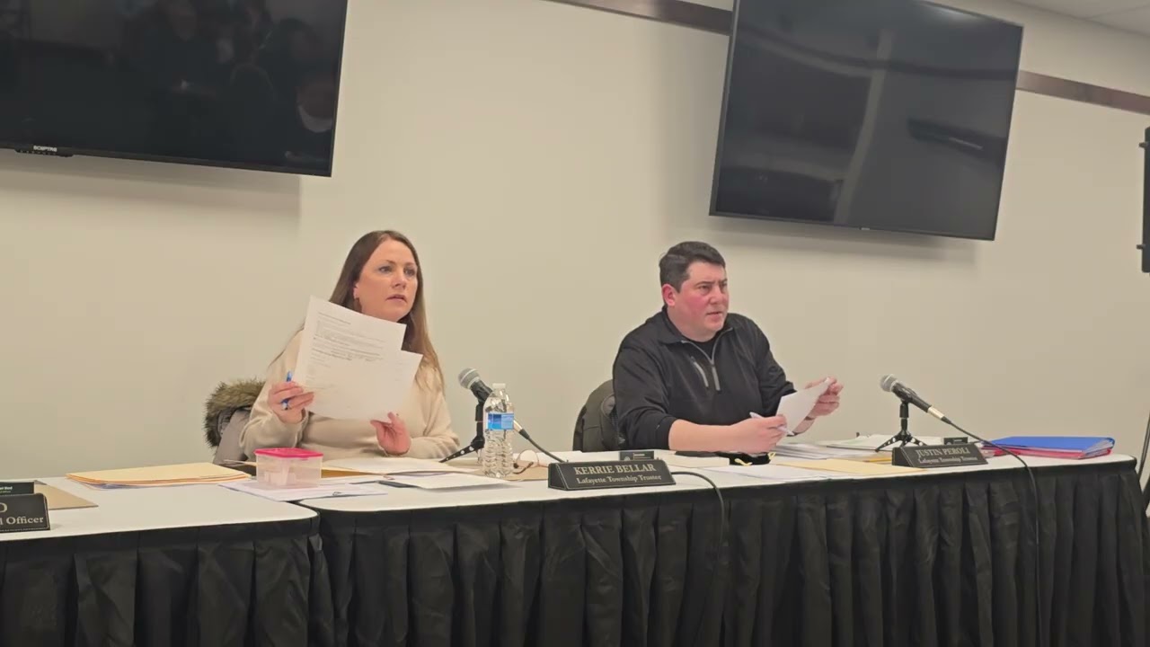Lafayette Township Trustees Regular Meeting - March 3, 2026.