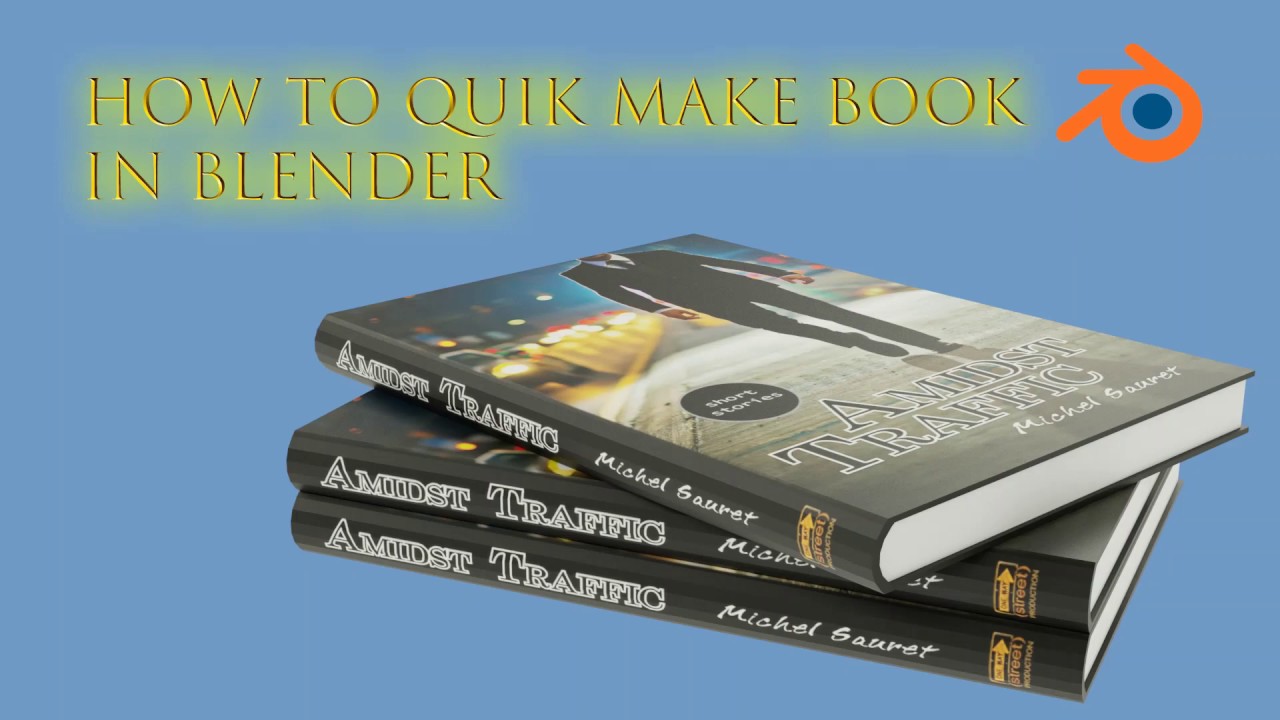 HOW TO QUIK MAKE BOOK I In Blender I EASY !!!