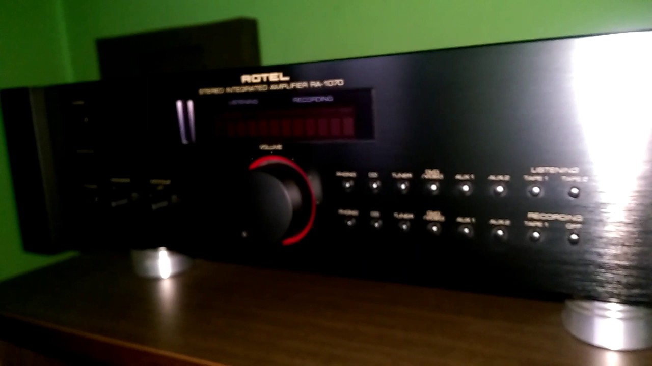 Rotel ra-1070 clean/reset memory