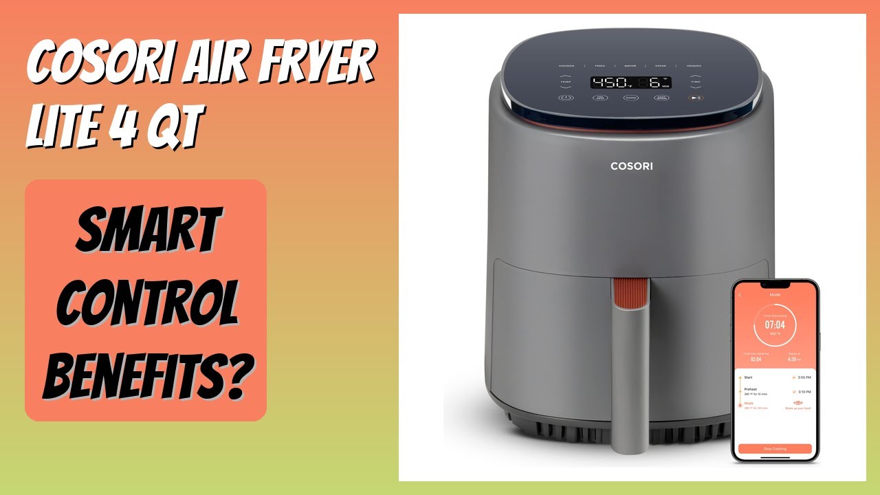 REVIEW (2026): COSORI Air Fryer Lite 4 Qt. Features