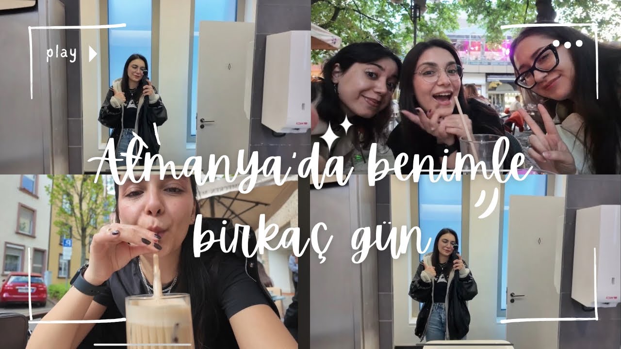 Benimle Almanya’da birkaç gün vlog | Almanya’da üniversite