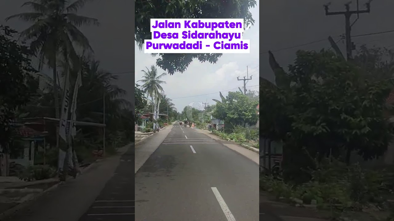 MANTAP ADA YG BIGINI YA, JALAN KABUPATEN DI DESA SIDARAHAYU KEC. PURWADADI, COMEN YANG BIJAK@tvgaluh