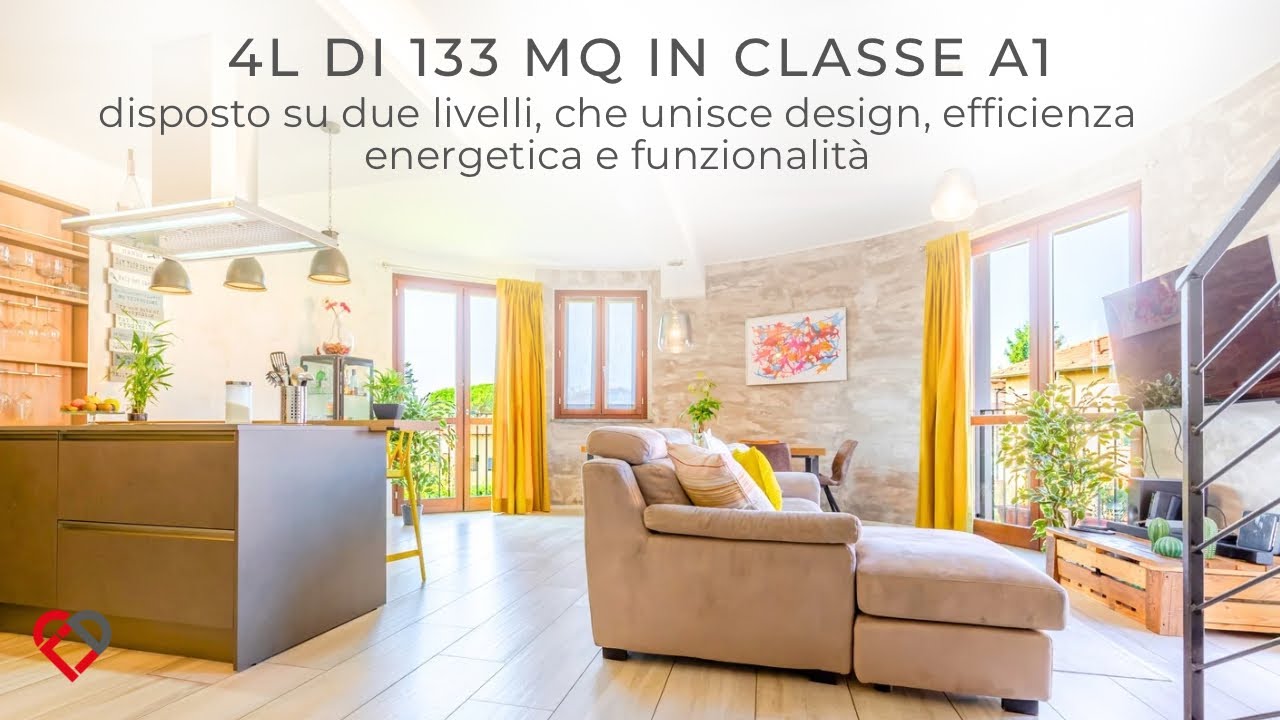Quadrilocale moderno in vendita in Via Garibaldi 1 &ndash; 133 mq su due livelli, classe A1✨