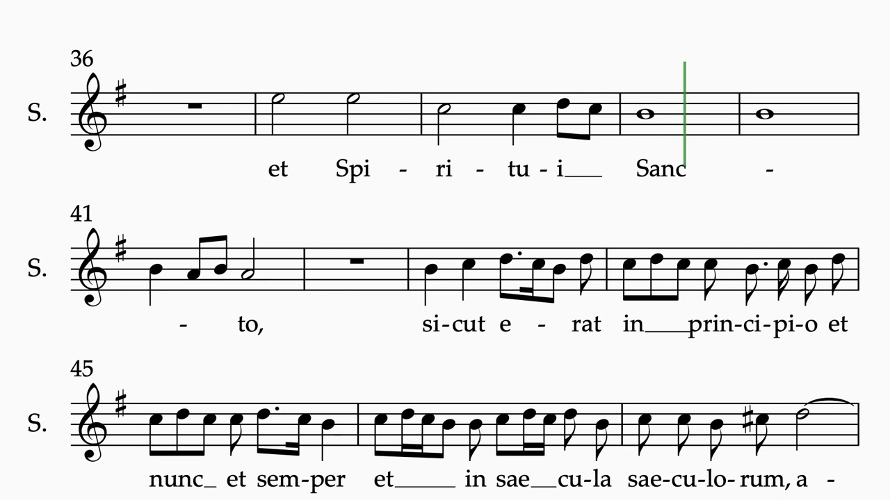 Domine ad adjuvandum Soprano