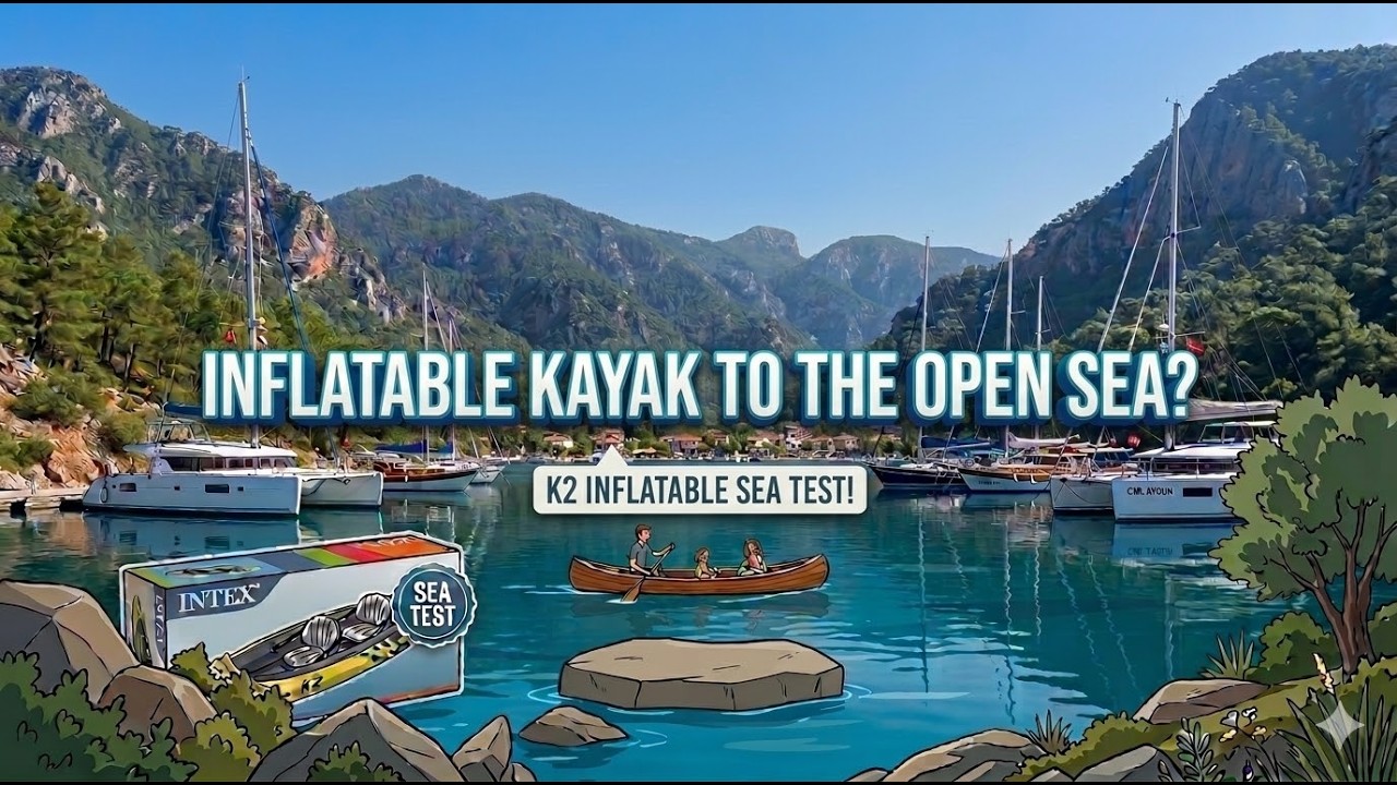 Exploring Hidden Bays with Intex Excursion Pro K2 | Fethiye Blue Lagoon.