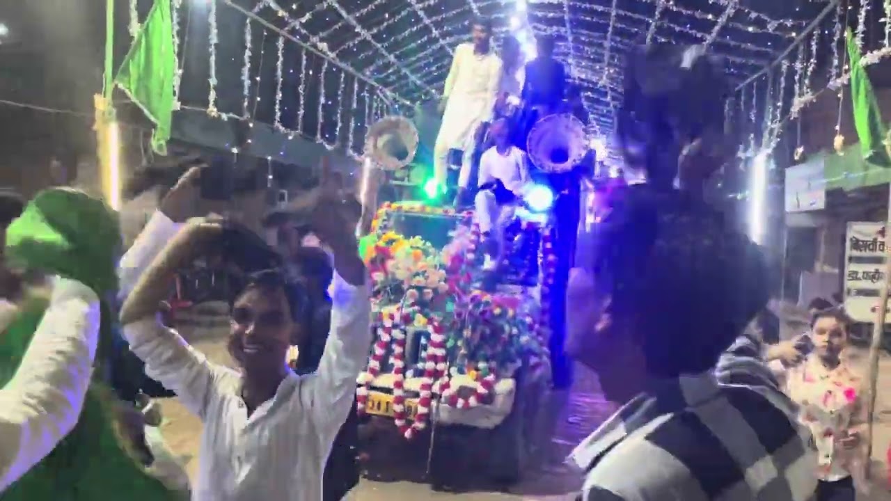 12 Rabi ul awwal real voice full hd video #julus  #sitapur up34 kajiyara new julus