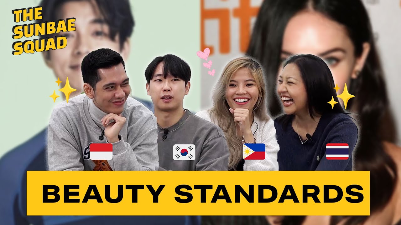 What’re the beauty standards of each country? | 🇮🇩🇰🇷🇵🇭🇹🇭 | Sunbae Squad #plasticsurgery #celebrity