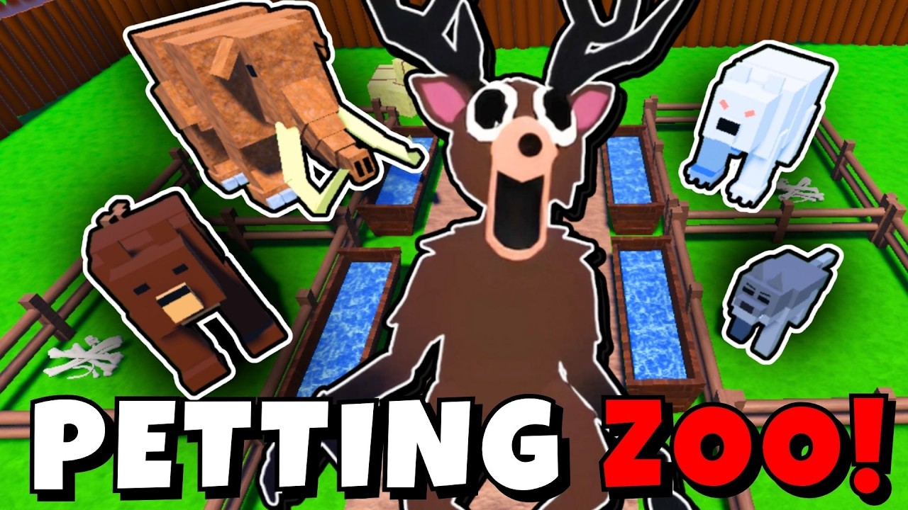 I BUILT the ULTIMATE PETTING ZOO in 99 Nights in the Forest