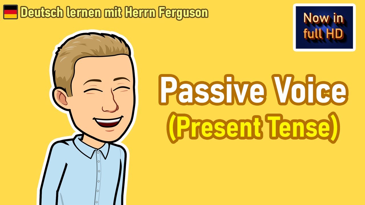 Mastering German Passive Voice: Present Tense Guide 🔥💪🏼🎯 | 🅱️1️⃣ Level Grammar Tutorial 🎯
