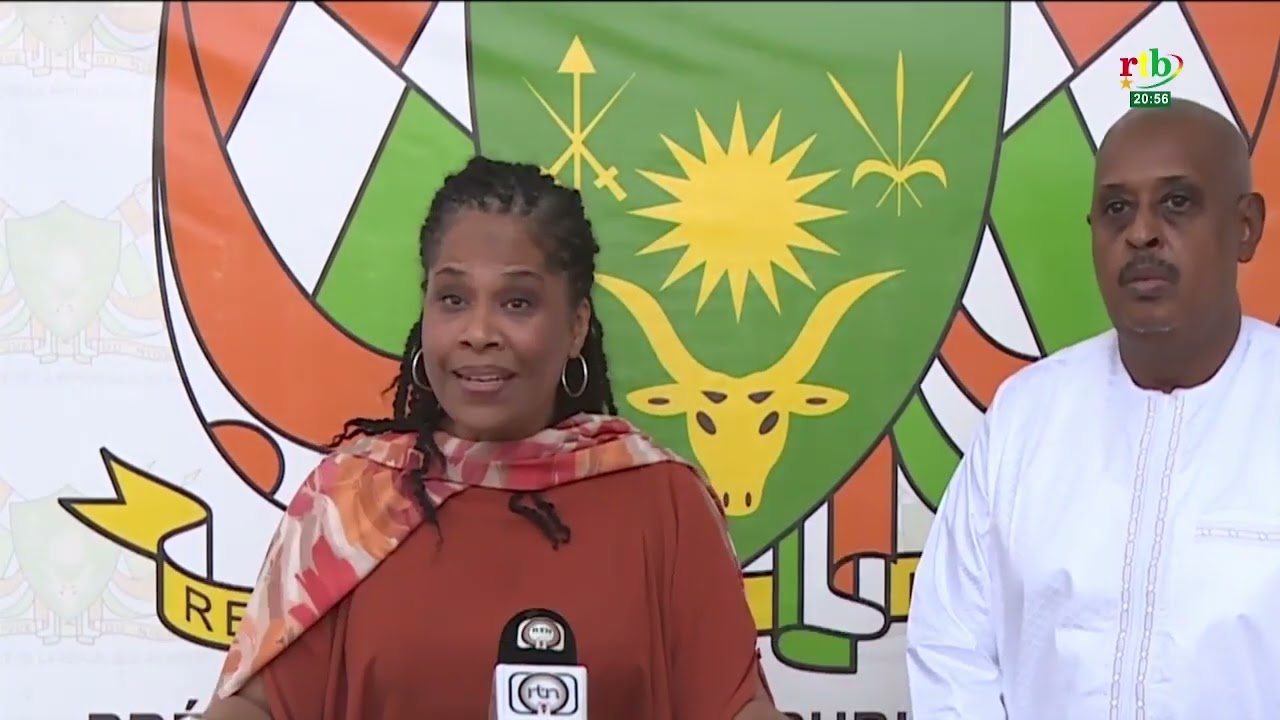 AES Actualités : Le Président Abdourahamane TIANI a reçu en audience, l’activiste Nathalie Yamb