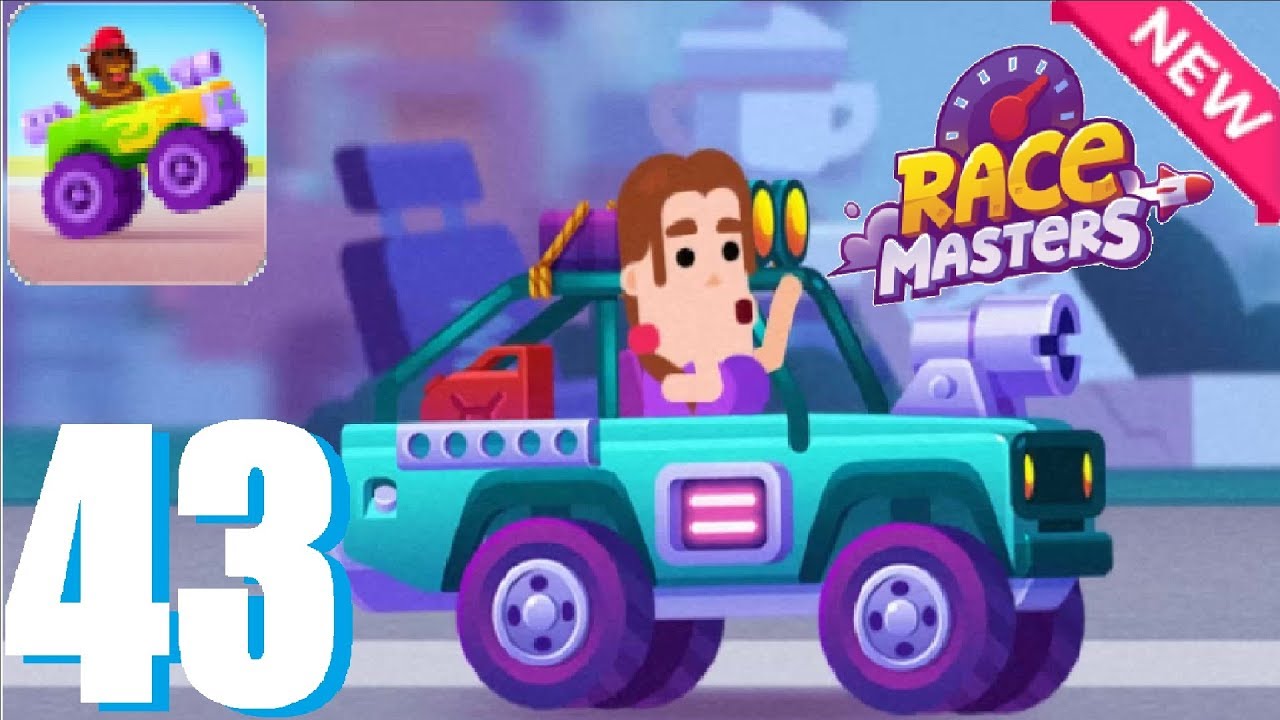 Racemasters: Clash of Cars Wrangler Max Level - Gameplay Walkthrough - Champion 1 Ios / Android