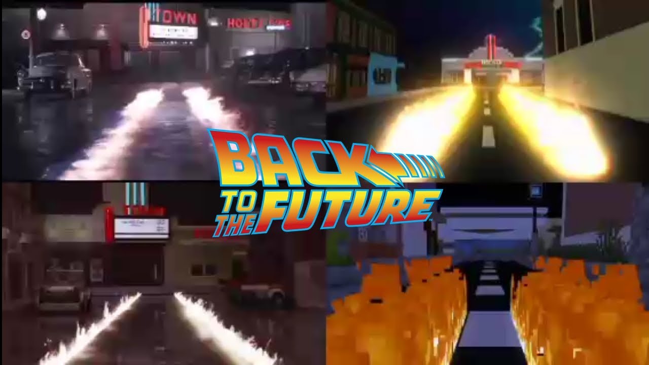 Back To The Future: MOVIE vs ROBLOX vs LEGO vs MINECRAFT (comparison)