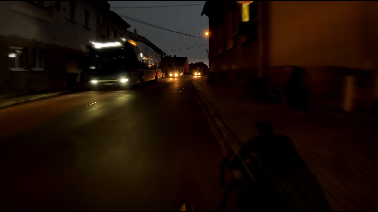 Ranní jízda ucpanou Ostravou - celé video - zajímavé momenty v popisku pod videem