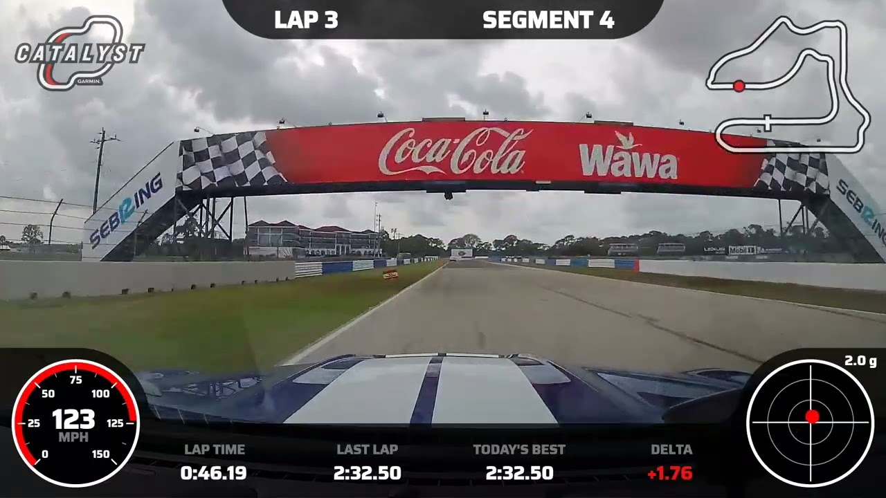 Sebring session 1 GT350 3 12 26